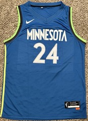 NAPHEESA COLLIER Signed Authentic Nike Minnesota Lynx WNBA Jersey (JSA)