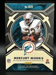 Panini 2020 Gold Standard GOLD Strike Mercury Morris Auto 01/99 FIRST PRINT GST8