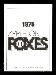 1975 TCMA Appleton Foxes Kevin Bell XRC former mlb player BXCP48