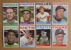 1964 TOPPS BASEBALL CARD SINGLES COMPLETE YOUR SET PICK CHOOSE CARDS #1-249