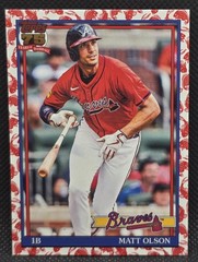2026 Topps Series 1 Japan – Matt Olson Koi Fish SP #T91-53