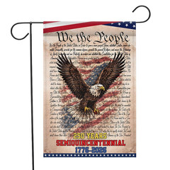 Limima We The People Flag, 250 Anniversary USA 12×18 inches, BlueAnniversary2