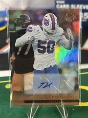 2025 Panini Photogenic – Greg Rousseau #2 Bronze Autographs (AU)