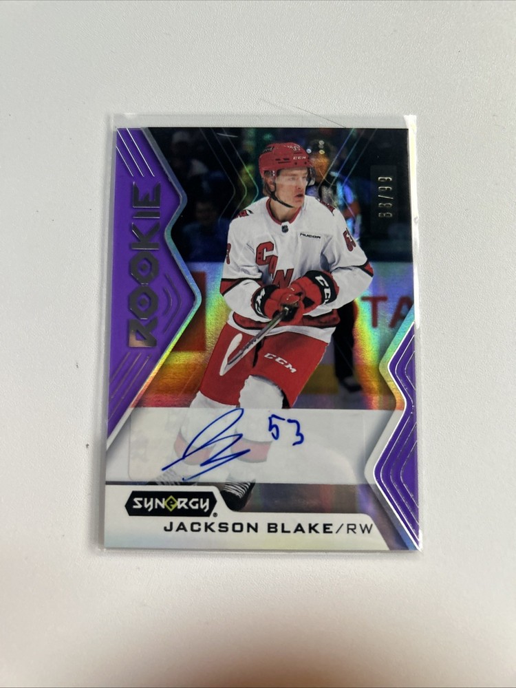 2024-25 Synergy Hockey Jackson Blake Autograph /99