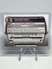 2023 Bowman Draft #BDC-81 Nelson Rada Chrome Sky Blue Refractor