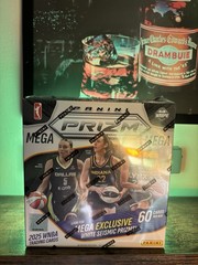 Panini 2025 Prizm WNBA Basketball Mega Box sealed 60 Cards White Seismic Prizms