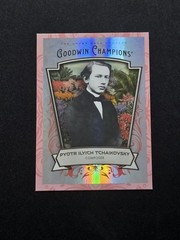 2026 Upper Deck Goodwin Champions Pyotr ILyich Tchaikovsky Composer Red Rainbow