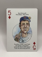 2009 Hero Decks Boston Red Sox Playing Card Rico Petrocelli NM