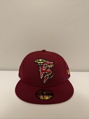 New Era 59FIFTY MiLB Wisconsin Timber Rattlers Red Logo Fitted Hat Cap