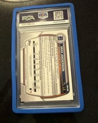 2023 Bowman Chrome Draft 1st Max Anderson Auto Gold Shimmer /50 Detroit Tigers