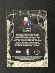 Tyrese Maxey 2025-26 Topps Chrome Cactus Jack Refractor #6 Philadelphia 76ers