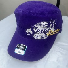 Los Angeles Sparks Adidas WNBA Women&rsquo;s Purple Military Cap/Hat