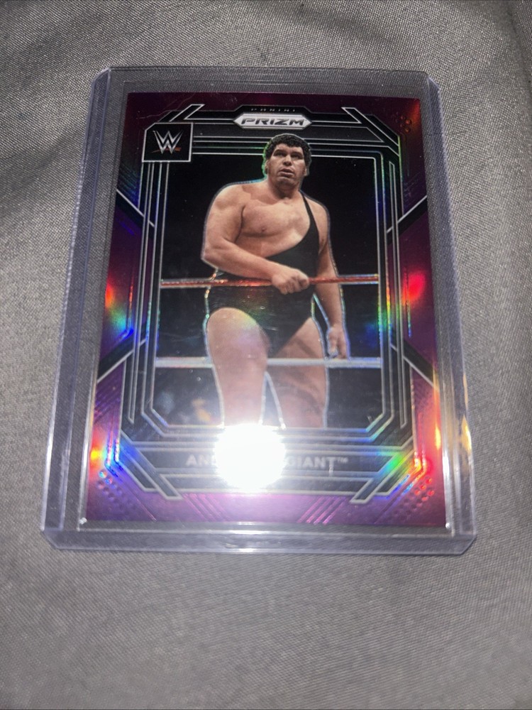 Andre The Giant Purple 030/149 2023 Panini Prizm WWE Card # 159