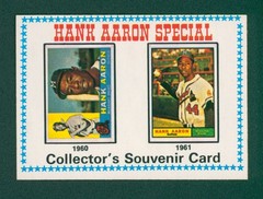 1974 O-Pee-Chee Baseball Card – #4 Hank Aaron Special 60/61, NM