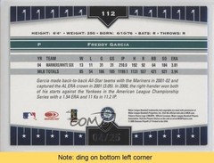 2005 Donruss Champions Green Impressions 4/25 Freddy Garcia #112 READ 5m0