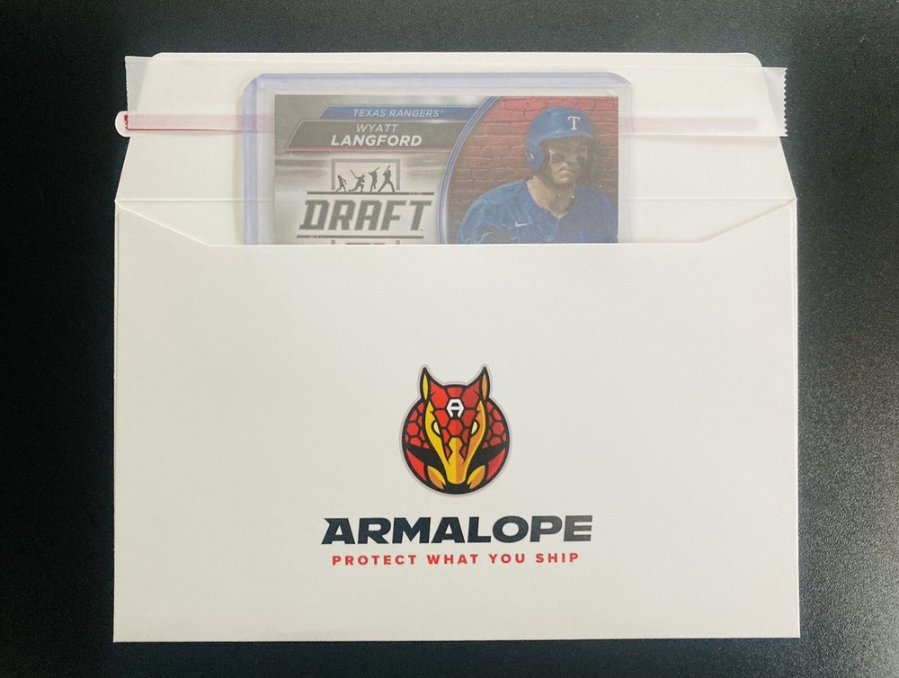 100x Armalope Standard Ebay Shipping Envelopes Sports & Gaming Cards + Bonus