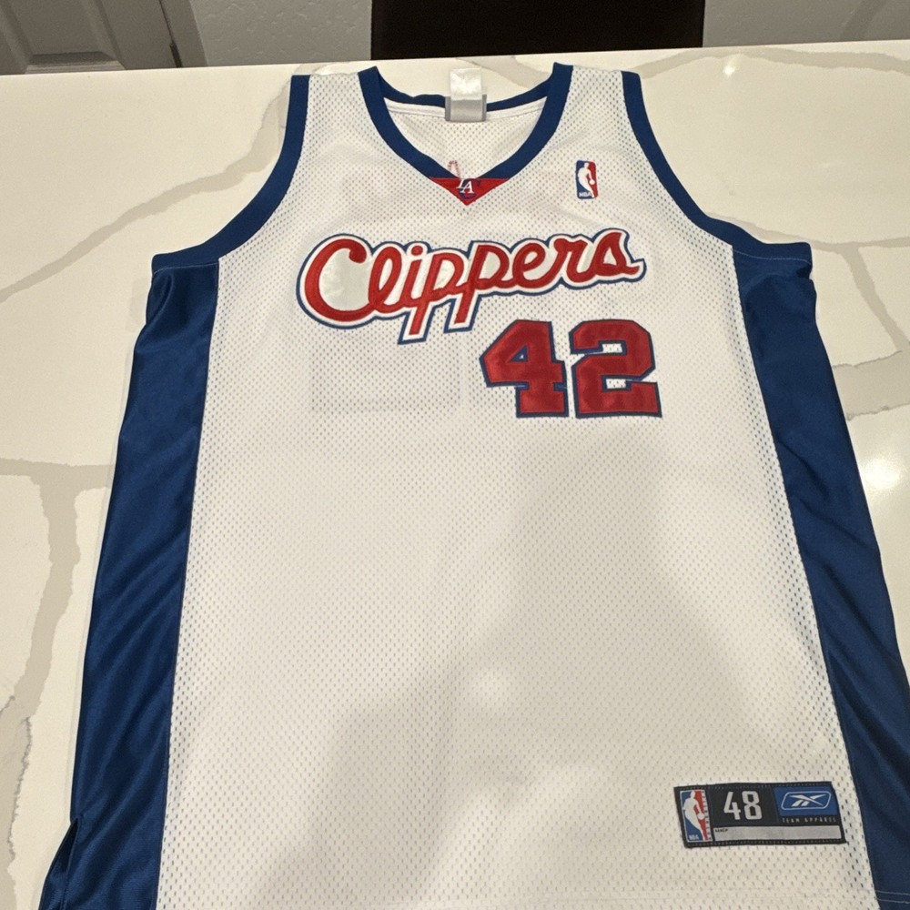 NBA on court jersey authentic ￼ Reebok Los Angeles Clippers Elton Brand stitched
