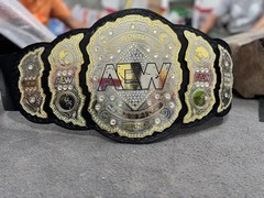 AEW World Wrestling Championship Title Adult Size Belts Heavyweight Belt 2MM NEW