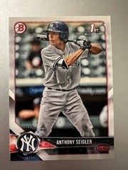 QTY: 2018 Bowman Draft – Anthony Seigler ( Yankees ) 1st Rookie Prospect #BD-65