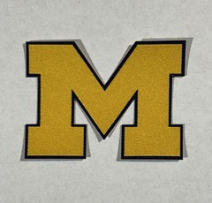 Michigan Wolverine Woven Iron-On Patch – Big Discount On 5 Or More. Go Blue