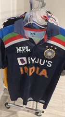 MPL Sports India National Cricket Jersey Men&rsquo;s Size XL Blue Polo