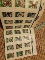 1972 Sunoco NFL Action Album. Book Is Complete With All 624 Stamps NO COVER