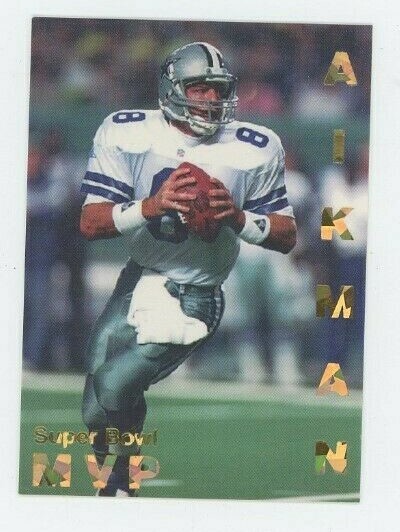 Troy Aikman – Dallas Cowboys – Hall of Fame – Rare Promo Football Card