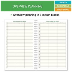 Deluxe Full-Year Student Planner for High School 40 Weeks (HS-90)