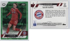 2022 Chrome UEFA Women&rsquo;s Champions League Sapphire Green 33/99 Lea Schuller 0i7k