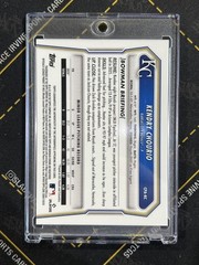 2026 Bowman Kendry Chourio 1st Chrome Prospect Auto Black X-Fractor /10
