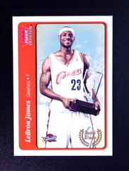 LeBron James-Cleveland Cavaliers-2004-05 Fleer Tradition Award Winner #210-(B)