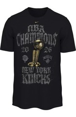 New York Knicks Nike Black 2026 NBA Finals Champions Locker Room T-Shirt Medium