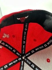 Chicago Bulls Hat Cap Red One Size Snap Back Basketball NBA Sports Casual Adult