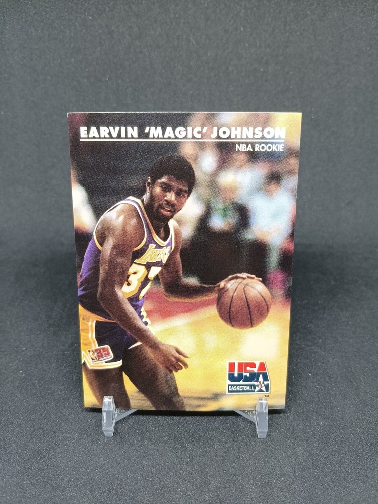 Earvin &lsquo;Magic&rsquo; Johnson 1992 SkyBox USA Basketball NBA Rookie #29