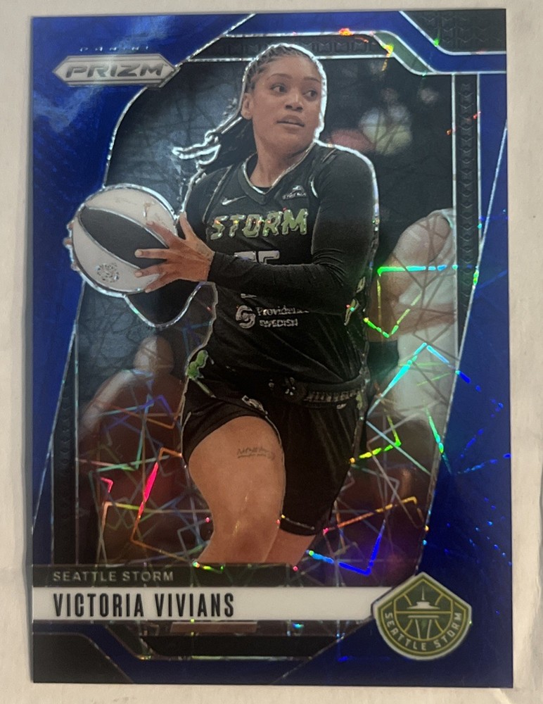 2024 Panini Prizm WNBA – Victoria Vivians #69 Blue Velocity Prizm