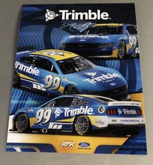 Nascar Driver #99 Corey LaJoie Trimble 2026 Postcard