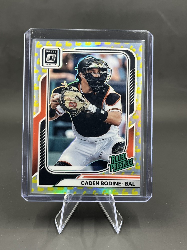 2026 Panini Donruss Caden Bodine Rated Prospect Optic Flex Prizm /149 #117