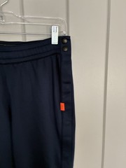 Nike Engineered Tear-Away Pants S Small Navy Blue WNBA Logo Basketball Warm Ups