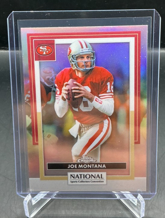 2026 Topps Chrome National NSCC JOE MONTANA NFL-25