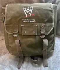 World Wrestling Entertainment (WWE) Haversack Canvas Army Style