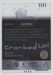 2023-24 Upper Deck Synergy Cranked Up 775/849 Brad Marchand #CR-BM 0jg8