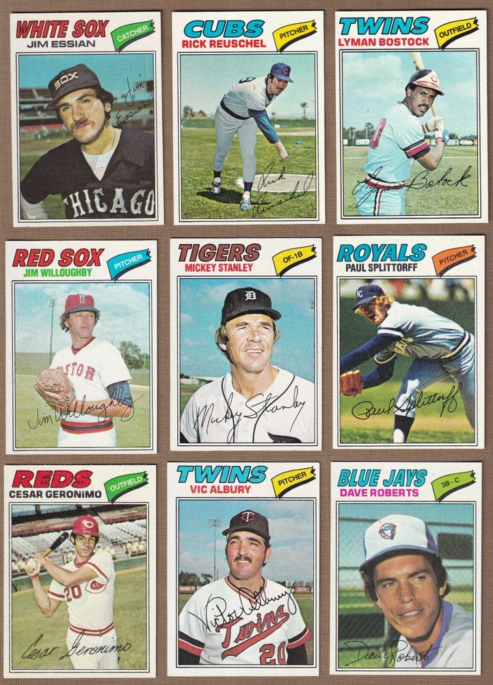 1977 Topps Baseball (529-660) * You Pick * Conditions Listed