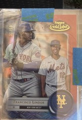 2022 Topps Gold Label – Francisco Lindor #88 Class 2 Red /50 RARE NEW YORK METS