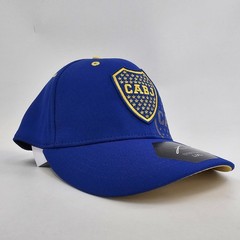 Boca Juniors Argentine CABJ Fi Collection Mens Stretch L/XL Cap Blue NEW