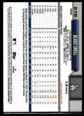 2026 Topps Chrome Blake Snell Red White Blue Refractor #278 Dodgers
