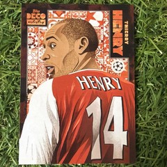 Thierry Henry 2024 Topps Deco UEFA Soccer Artistry Arsenal