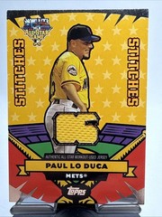 2006 Topps Update All-Star Stitches AS-PL, PAUL LO DUCA Jersey, New York Mets
