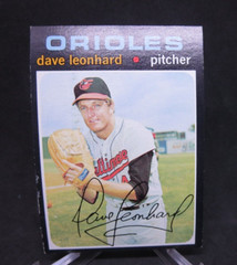 1971 Topps Set-Break #716 Dave Leonhard High Number Baltimore Orioles VG/EX