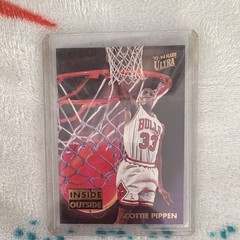 Fleer Ultra 1993-94 Scottie Pippen Chicago Bulls Inside Outside Insert #7/10