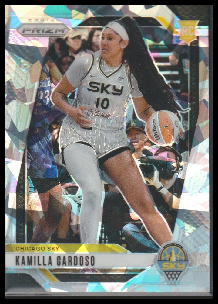 2024 Panini Prizm WNBA #93 Kamilla Cardoso Silver Prizms RC